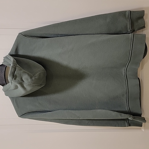 Carhartt Sage Green Full-Zip Hoodie Size 1X (16/18) - Picture 4 of 10